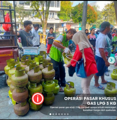 Operasi Pasar Khusus LPG 3 Kg